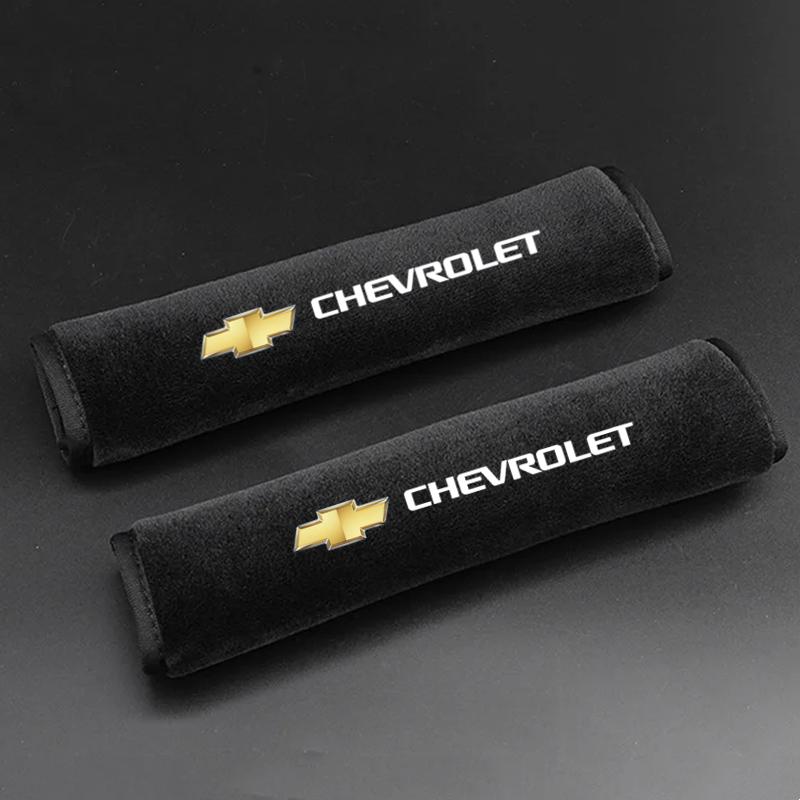 Car Seat Belt Cushion Strap Cover Cushion Strap Safety Shoulder For Chevrolet SS Z71 RT Captiva Colorado Cruze Spark Malibu Trax OL4