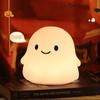 Funny Silicone  Float Night Light Nursery Timing Sleeping Nightlights Touch Sensor Table Besides Lamp For Kids Room Decor