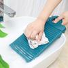 Home Dormitory Can Hang Plastic Washboard Non-slip Small Underwear Hand Washboard Mini Hand Washboard