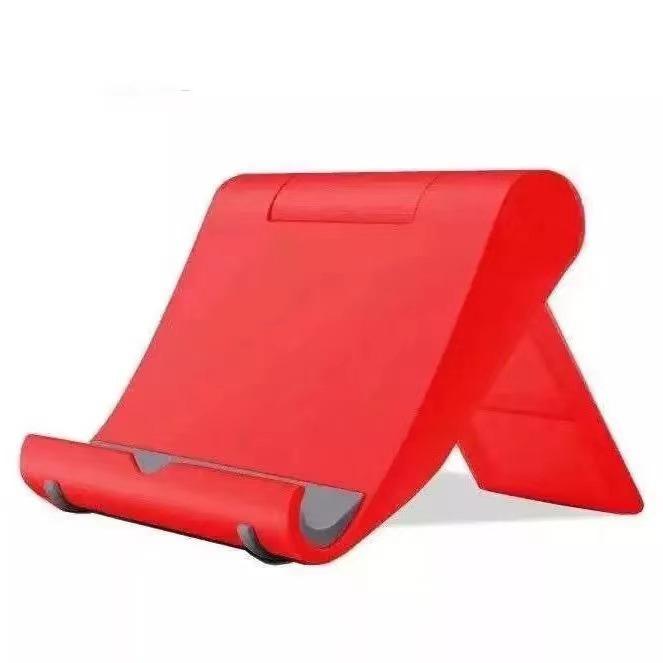 Adjustable Folding Stand for Phones & Tablets - Desktop Portable Holder with Custom Logo Option.