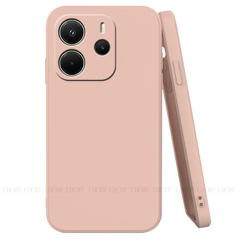 Для Redmi Note 14 4G чехол Xiaomi Redmi Note 14 4G Capas новый телефон бампер жидкий силикон мягкий TPU Fundas Redmi Note 14 4G