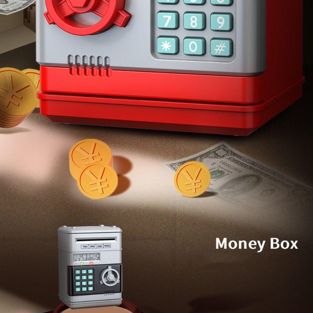 Electronic Saving Money Box 6 Colors Safe Deposit Cute Electronic Piggy Bank Kid Gifts