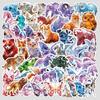 50 Cartoon 3D Animal Graffiti Stickers Creative Cartoon Animal Stickers Computer Mobile Phone Waterproof Decorative Stickers