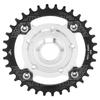 104 BCD 34T Chainring Sprocket Adapter 34T Positive Negative Tooth Plate Conversion Base for Tongsheng Mid Drive Motor