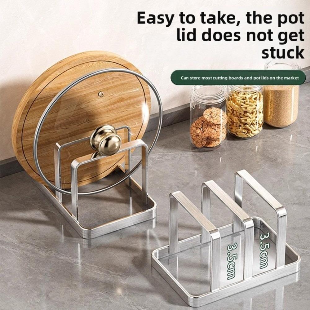 Multilayer Cutting Board Rack Stable Chopping Board Holder Kitchen Supplies