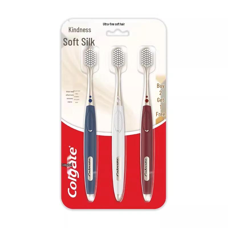 Набор зубных щеток Colgate с мягкой щетиной