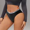 Lingerie Underwear Cotton Sexy Low Waist Briefs Letter Thread Underwear Large Sports Fitness Breathable T Panties