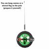 4in Tire Modle Car Trunk Pendant Simulation Motorcycle Tail Ornaments  Vehicle Decoration