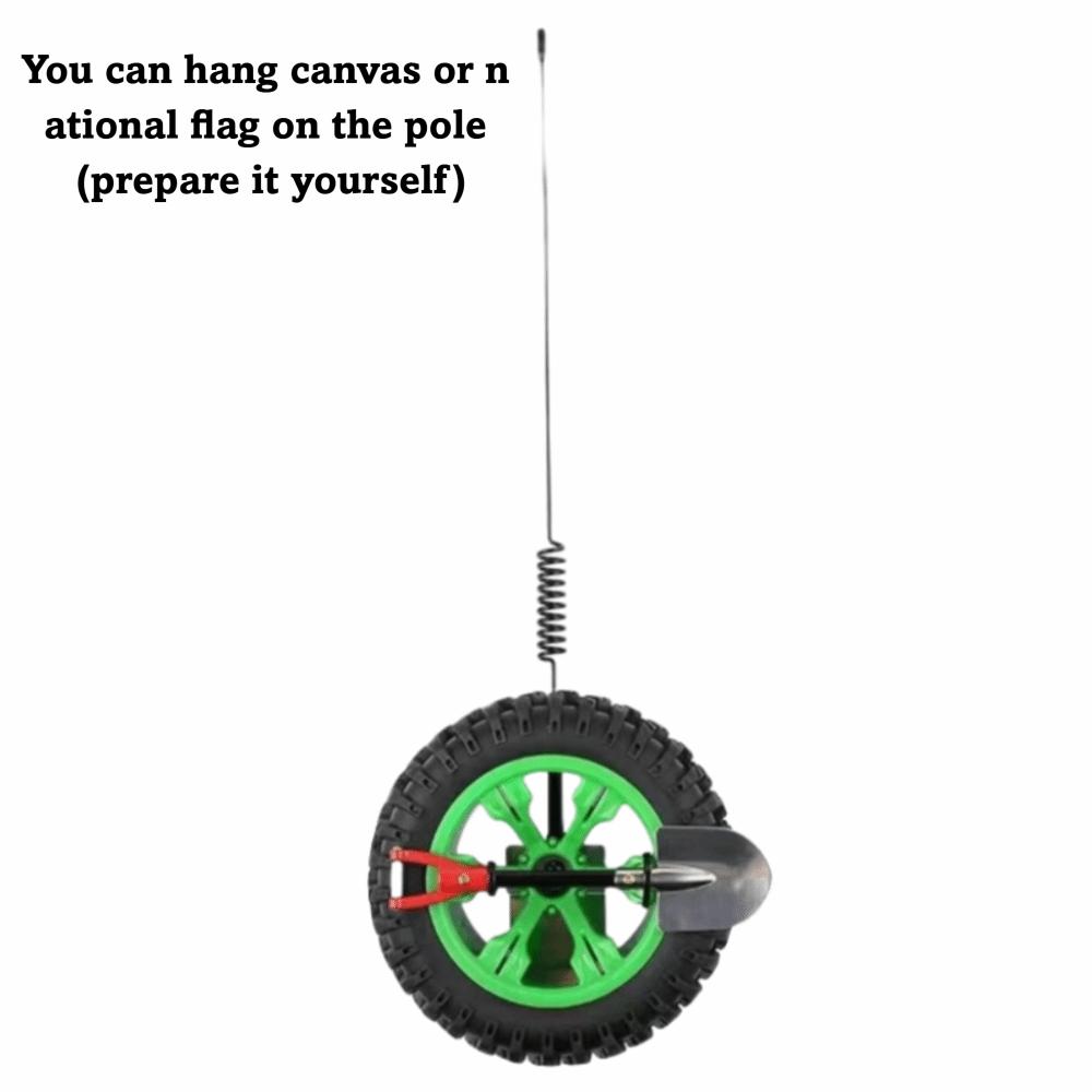 4in Tire Modle Car Trunk Pendant Simulation Motorcycle Tail Ornaments Vehicle Decoration
