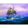 Full Round Drill 5D DIY Diamond Embroidery Ocean Sailing Diamond Painting Cross Stitch Rhinestone