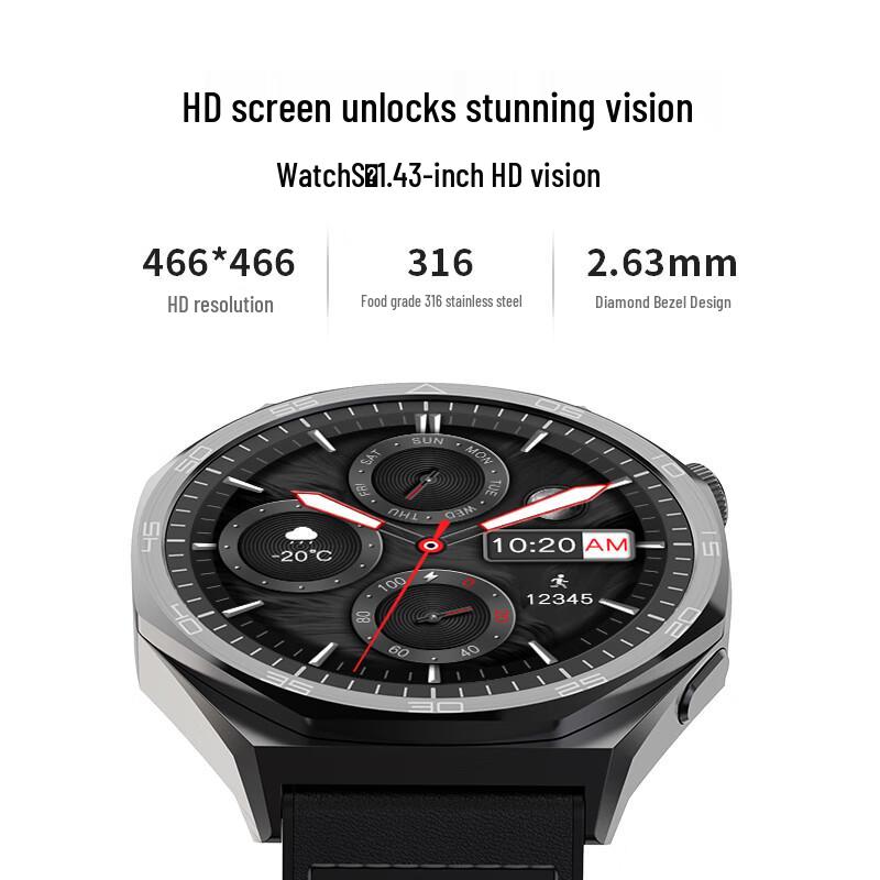 Lenovo Умные спортивные часы Watch S AI (Китайская версия)