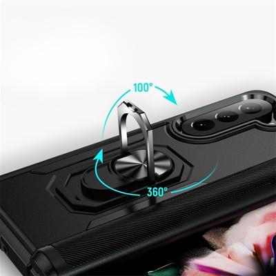 Подходит для Samsung Складной телефон Z Fold 5 Первопроходец с кольцом ZFilp 6 Автомобильный держатель Чехол для мобильного телефона