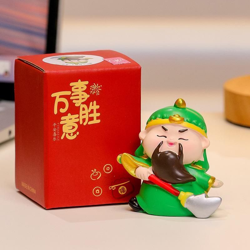 Настольная мультяшная фигурка в национальном стиле - Игрушка для снятия стресса