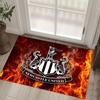 Футбольный дизайн Newcastle United Хрустальный бархатный ковер Уютный Не?Нескользящий ковер с принтом для спальни, гостиной, прихожей