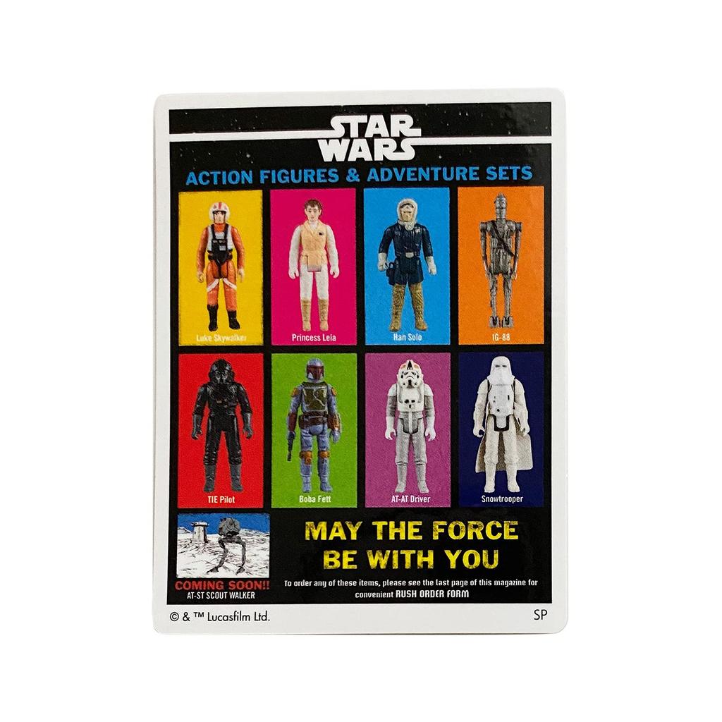 Фигурка-наклейка персонажа STAR WARS SW1009