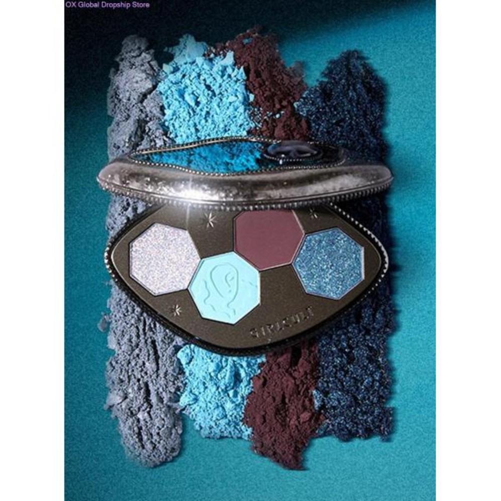 Girl Cult Eye Makeup 4 Color Shadow Palette Chameleon Blue Polarized Delicate Silky Provocative Beauty Makeup, 1 шт., 1 шт.) 40