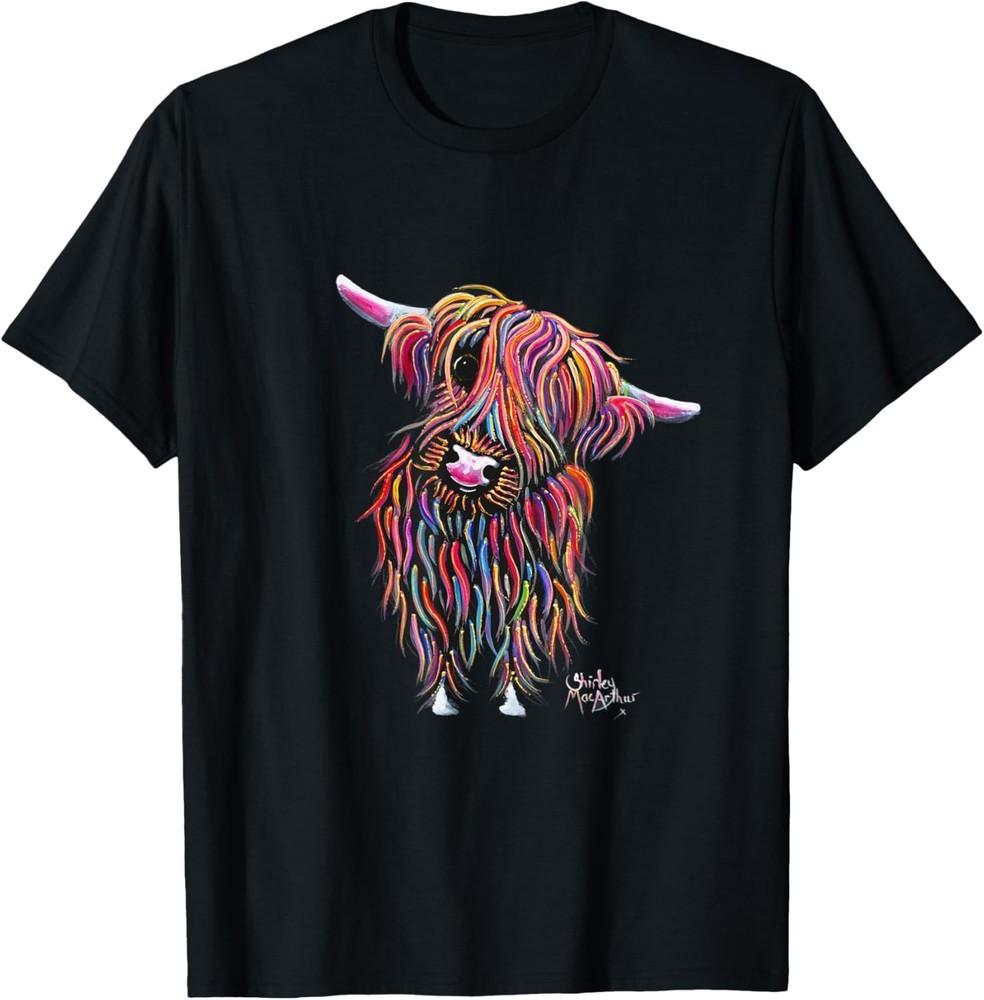HiGHLaND CoW PRiNT ANiMaL PRiNT BoLLY Gift Unisex T-Shirt