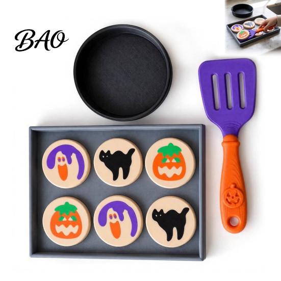 Tabletop Display Decor 3D Printed Halloween Cookie Toy, Simulated Bakery Food Playset for Kids Pretend Serving Dessert Counter Play And Seasonal