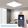 Светодиодные потолочные светильники с регулируемой яркостью, современные панельные светильники с подсветкой, пульт дистанционного управления, 220 В, потолочный светильник для домашнего освещения