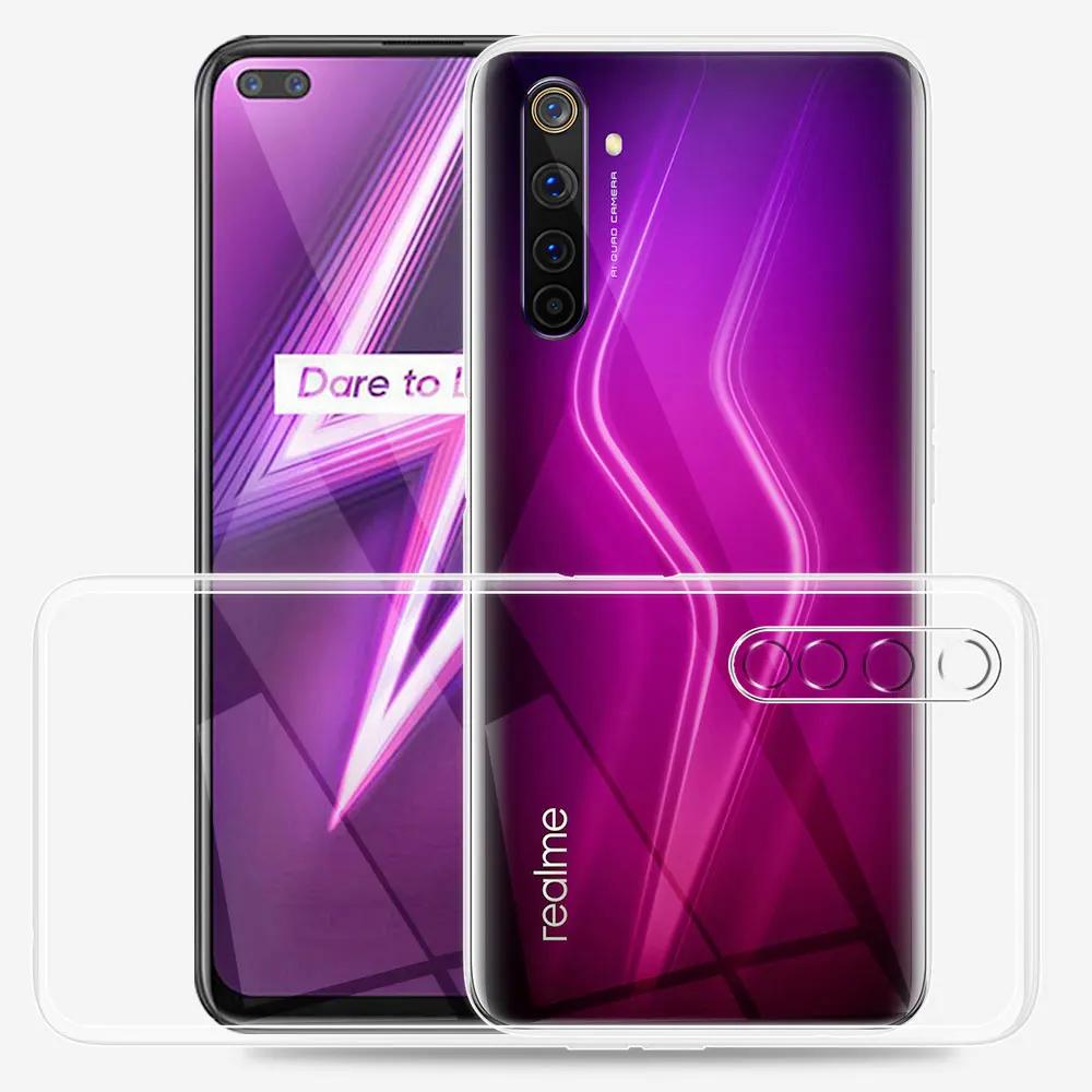 For Realme 6 Pro Case Ultra Thin Silicone Soft TPU Clear Back Case Cover For Realme 6s 6 6PRO Coque For Realme 6 Pro Fundas