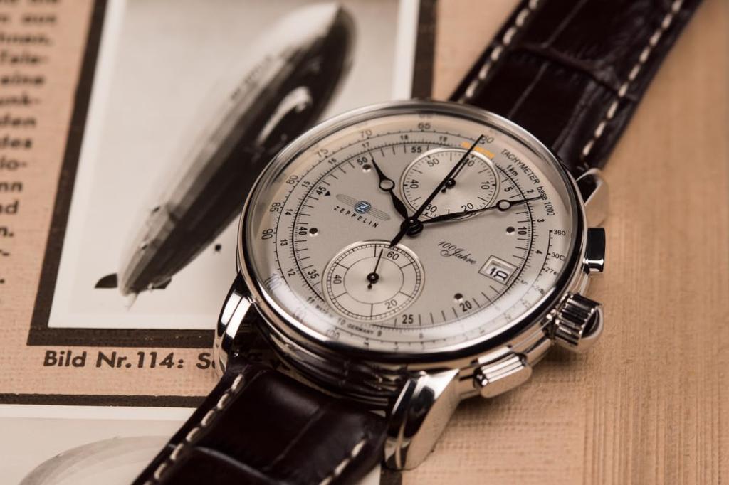 ZEPPELIN ZEPPELIN Watch 100th Anniversary Ivory Dial 86701 Men's