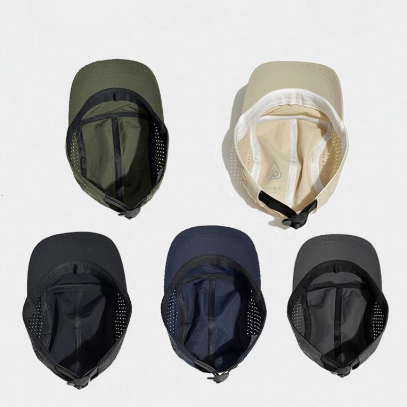 Short Brim Quick-Dry Mesh Baseball Cap - Breathable Lightweight UV Protection Sunshade for Men Women Couples Outdoor Hiking