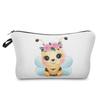 Женская косметичка с животным принтом для туалетных принадлежностей, органайзер для путешествий, 6763