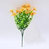 Artificial Flowers for Outdoors UV Resistant Mixed Bundles Fake Wildflower Bouquet Realistic Spring Planter Filler for Hanging Baskets Porch Patio