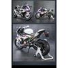 1/9 BMW S1000RR Alloy Racing Motorcycle High Simulation Metal Street Sports Motorcycle Model with Light Collection Children Toy Gift