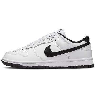 Dunk Low Белые Черные Женские Кроссовки DD1503-113