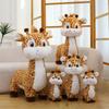 New Simulation Deer Doll Cute Giraffe Plush Toy Children's Rag Doll Ornament for Gifts