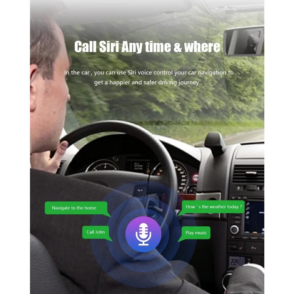Беспроводной адаптер CarPlay 2 в 1 и беспроводной адаптер Android Auto, Plug and Play для оригинального автомобиля OEM, подключенного к беспроводной смарт-боксу