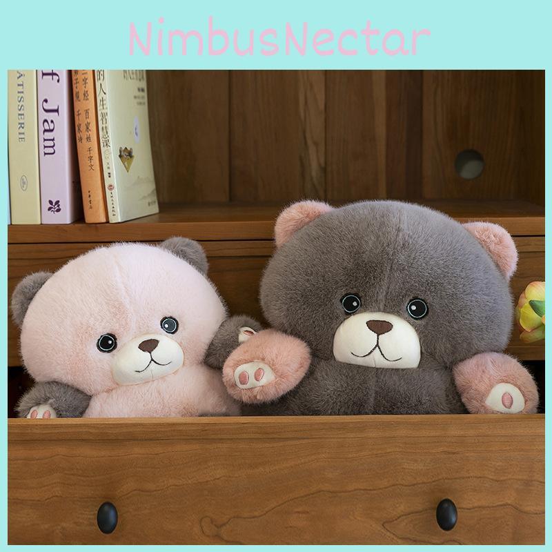 Cute Plush Bear Toy Stuffed Animal Doll Cartoon Decoration Kids Gift Birthday