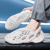 Inkjet Hollow Breathable Hole Shoes Summer New Bag Head Casual Sandals Wear Seaside Travel Beach Shoes