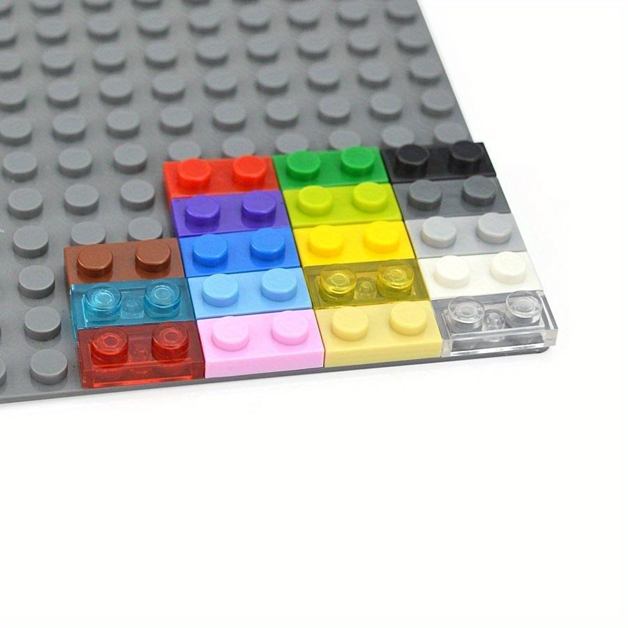 1x2 Точки 100 ШТ. Цветные Обучающие Креативные совместимые 3023 Размер MOC Строительные блоки Тонкие Фигурки Кирпичики Игрушки для Детей