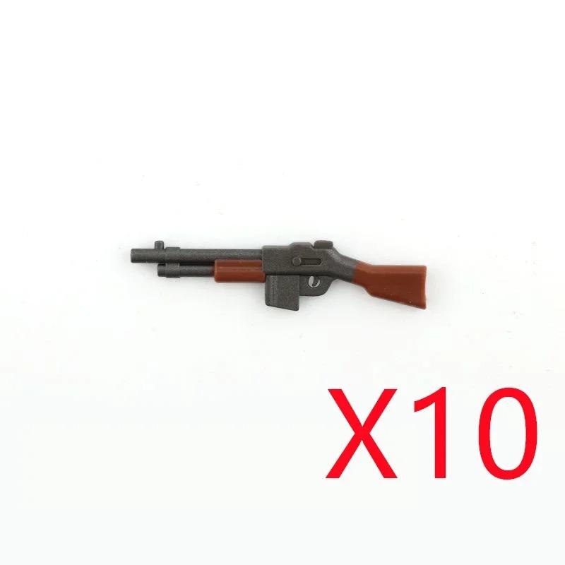 5 СМ Вторая мировая война Военные строительные блоки Американские Немецкие Советские Фигурки солдат Оружие Аксессуары Пистолеты Пистолет Снайперский ремень Мини-кирпичики MOC