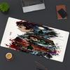 Коврик для мыши с принтом Demon Slayer, для клавиатуры, ноутбука, ПК, для офиса, дома, Декор стола, Идеальный подарок на день рождения для геймеров
