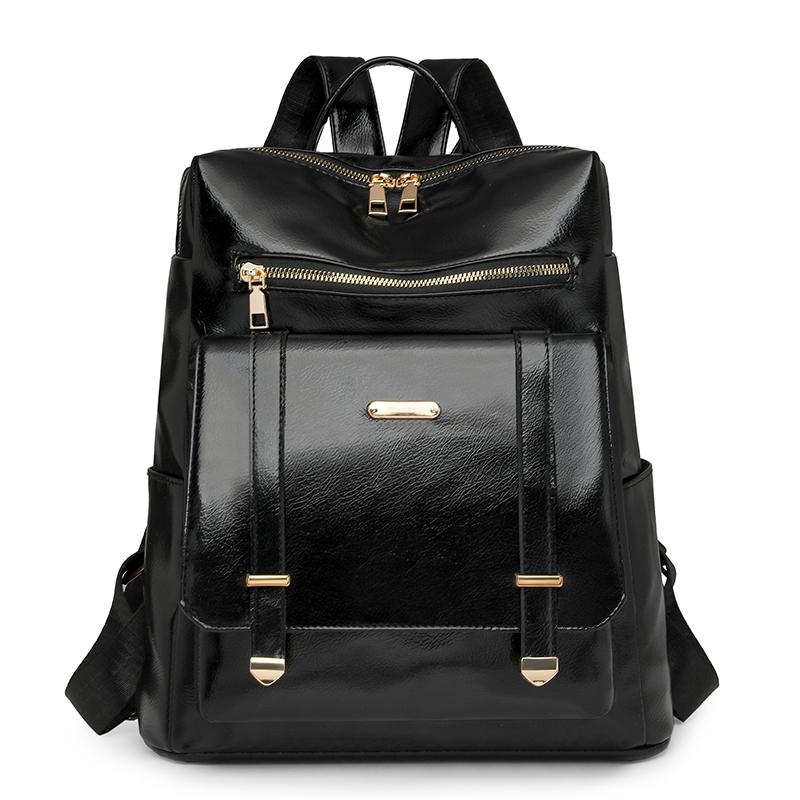 ПУ рюкзак ретро рюкзак большой емкости женская дорожная сумка