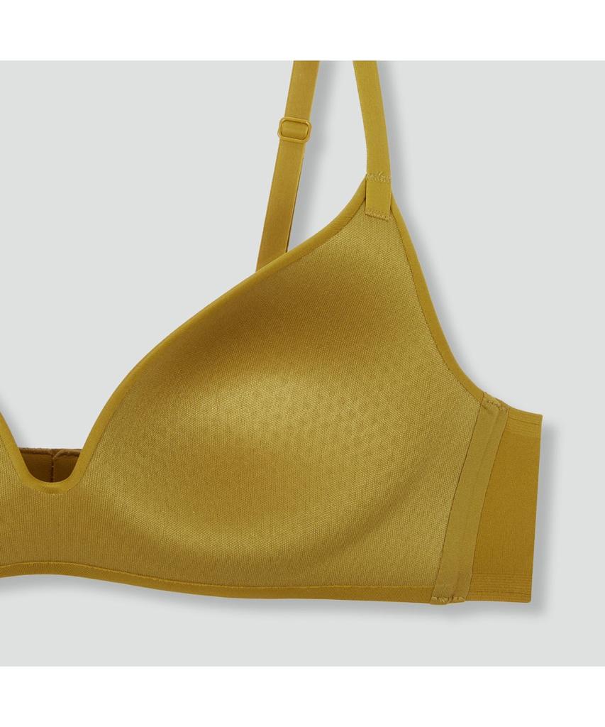 Женский бесшовный бюстгальтер Jaju Perfect One-Mold_Горчичный
