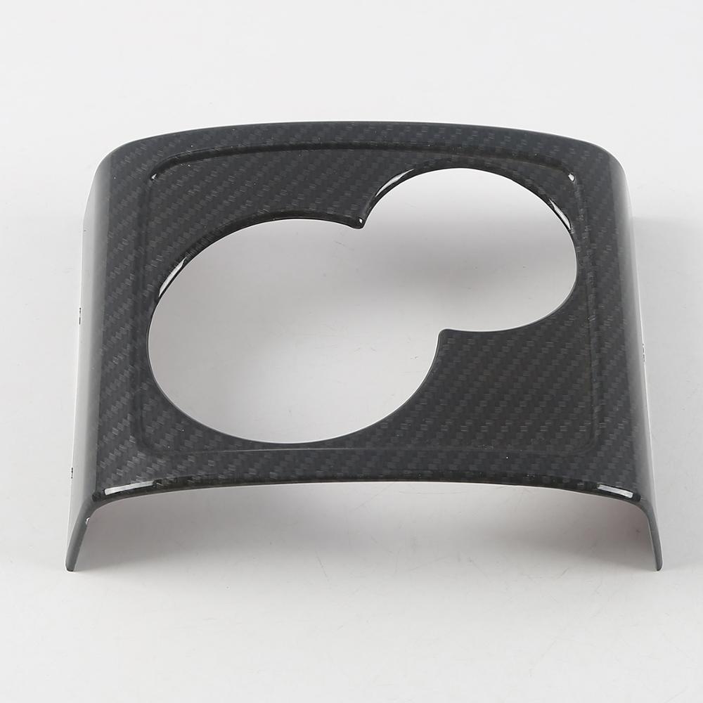 Для Mercedes edes Benz W213 E Class 2016 2017 Интерьер ABS Хромированная крышка рамы подстаканника заднего ряда