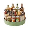 Lazy Susan Organizer Turntable Transparent Multi-Purpose Countertop Spice Rack Cosmetic
