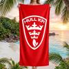 Модное пляжное полотенце Hull KR, портативное, мягкое, быстросохнущее, для плавания, кемпинга, отпуска