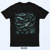 Retro Shark Species - Wildlife Sea Lover Marine Biology T-Shirt