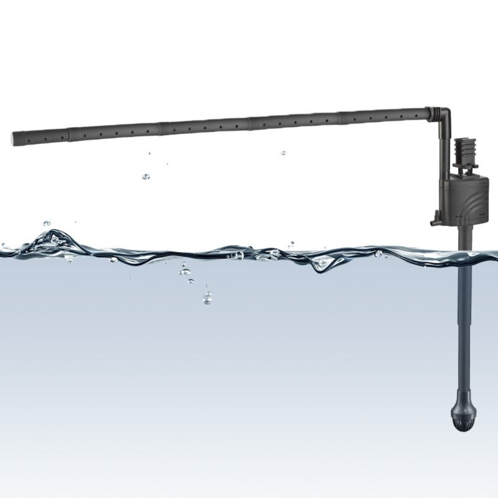 Бесшумный фильтр для аквариума, съемный коллектор для фильтрации рыбьих экскрементов, погружной насос для домашнего аквариума