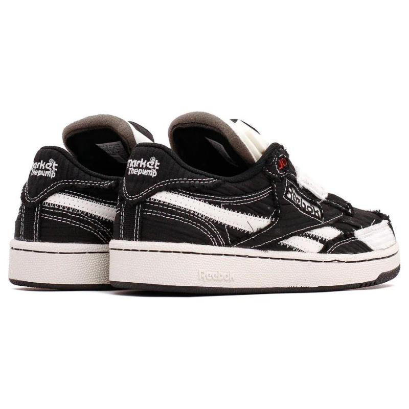 Reebok Кроссовки Market X Club C 85 Pump 'Black Chalk' 100069831
