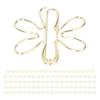 100Pcs Funny Planner Clips Innovative Cute Design Anti Rust Electroplating Process Gold Paper Clips for Office Home