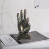 Gesture Finger Model Decoration Home Art Resin Victory Decoration Living Room Coffee Shop Creativity Vintage Desktop Crafts