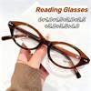 Women'S Ins Style Small Frame Cat-Eye Presbyopia Glasses Fashionable Classic Reading Glasses With Plus Diopters Eye Protection