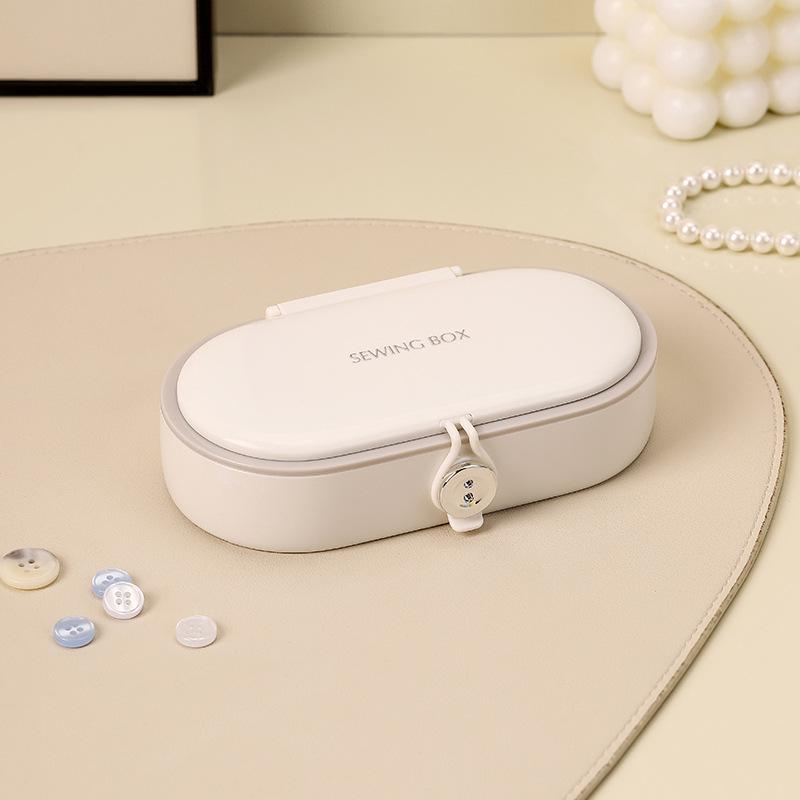 Premium Magnetic Sewing Kit: Needle & Thread Box for Home Quilting, Sewing, and Repair - Compact Storage Solution.