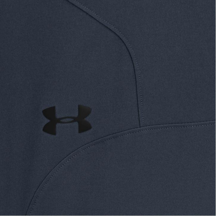 Under Armour Быстросохнущие дышащие однотонные вязаные брюки для бега, мужские штаны, штормово-серый 1352027-044